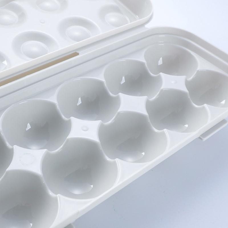 Портативный ящик для хранения яиц 12/18, органайзер для хранения в холодильнике, лоток для яиц