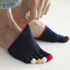 Anti-abrasion Summer Toe Cover Men Men Socks Five-Finger Socks Split Toe Socks Half Foot Socks