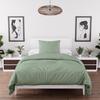 Комплект пододеяльников из стираной микрофибры 140х200 см BOHEME водно-зеленый, Soleil d'Ocre