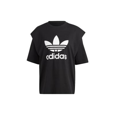 adidas Originals Always Originals Спортивная футболка с графическим принтом Женские топы Черные IC8805