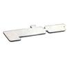 3D OEM Snap On Chrome Plastic Metal Emblem Badge Logo for BMW Car Accessories Carbon Gloss Look 200mm