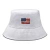Панама с принтом «Звезды и полосы», Патриотическая шляпа рыбака с флагом США, Складная весенняя защита от солнца, Пляжная кепка