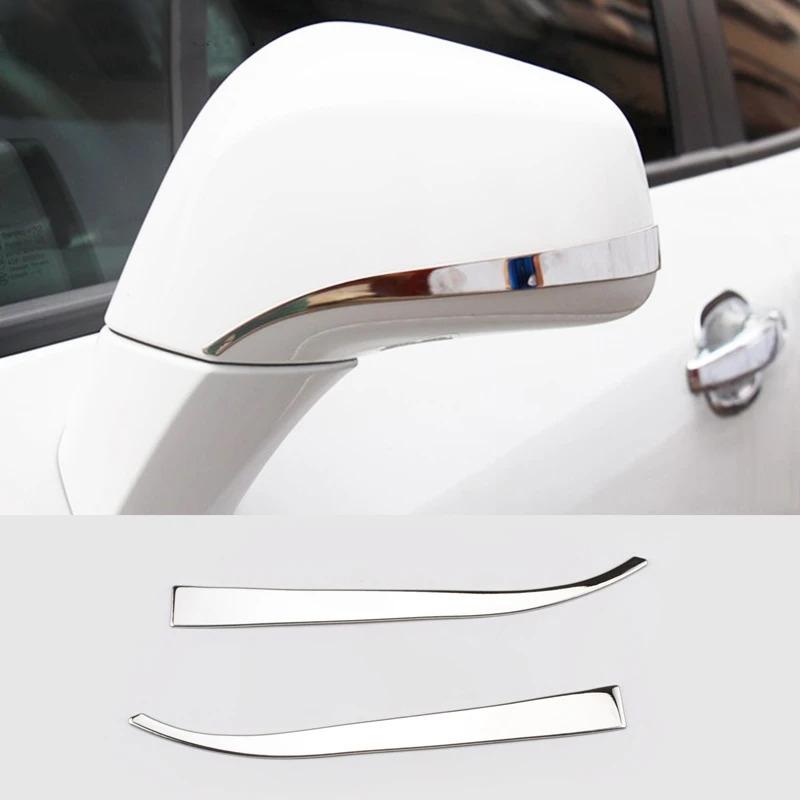 Chrome Side Mirror Rear View Cover Trim For Buick Encore Opel Mokka Chevrolet Trax 2013-2016