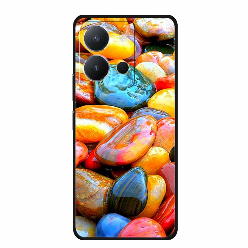 Чехол для Vivo Y36 4G Животные ТПУ Мягкий чехол Силиконовые чехлы для телефона Для VivoY36 4G Русская версия Ударопрочный Защитный Волк Чехол