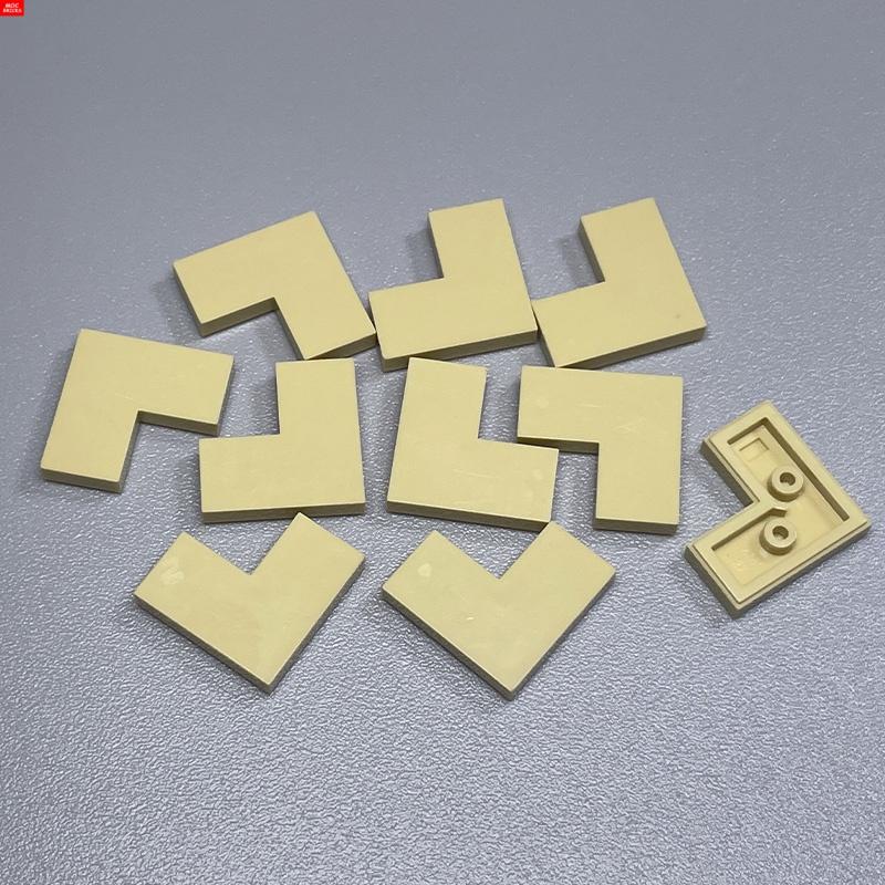10 шт./лот Угловая плитка MOC 2x2 14719 Образовательные строительные блоки Дом Пол Сцена Куклы DIY Игрушки Детские Подарки