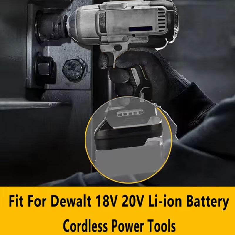 Для Einhell К Для Dewalt Адаптер Для Einhell 18V Li-ion Аккумулятора Преобразователь в Для Dewalt 20V Аккумулятор Электроинструмент Конвертер
