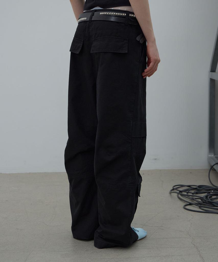 LCDC™ Low Pocket Cargo Pants (Black)