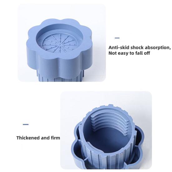 4/8 шт. Универсальные подставки для увеличения высоты стиральной машины, Выравнивающая подставка для стиральной и сушильной машины, Легко установить, Снижение шума, Виброизоляционные подкладки-подставки