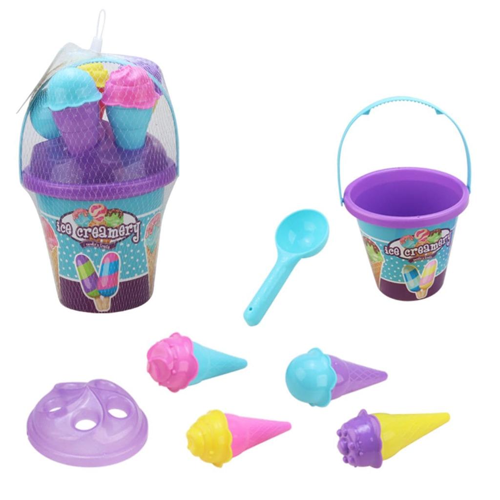 Sandbox toys Ice cream parlour - purple