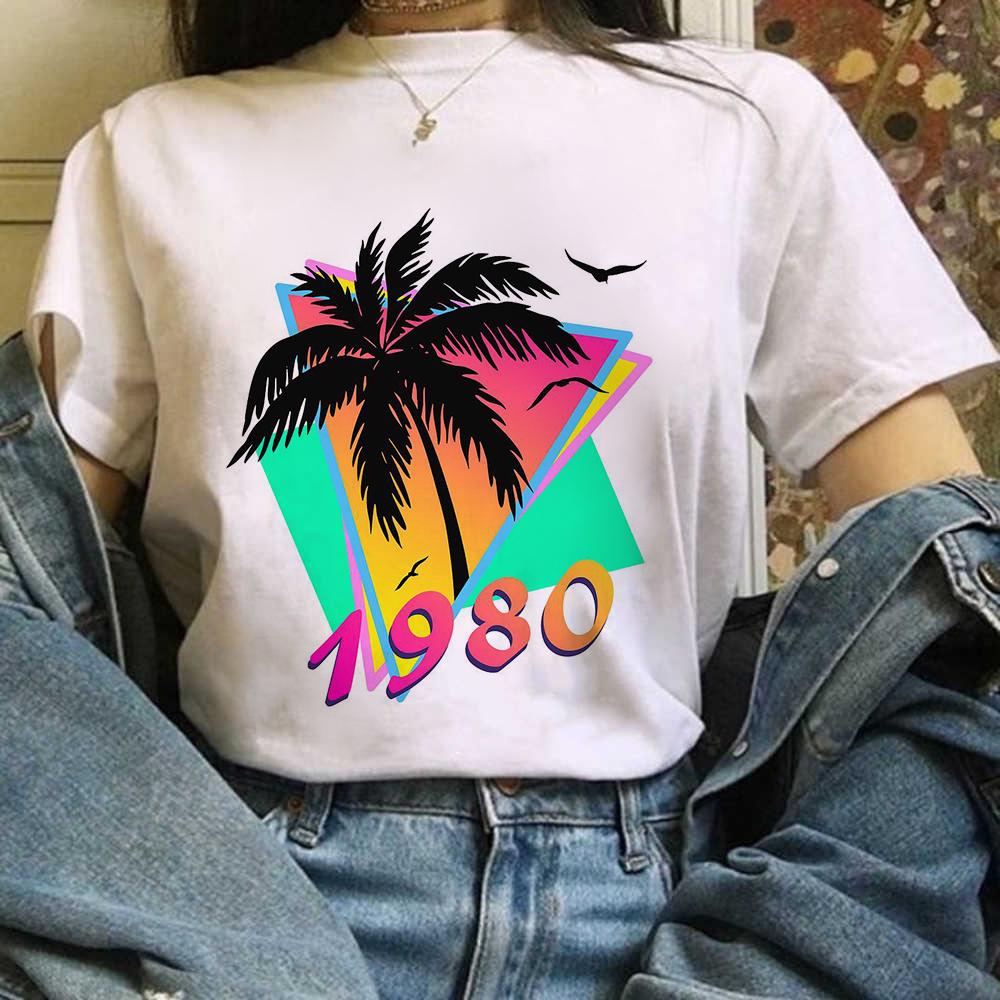 Zogankin Harajuku T Shirt Women Fun Spoof Tops Tee Japnese Anmie Character Print T Shirt 90S