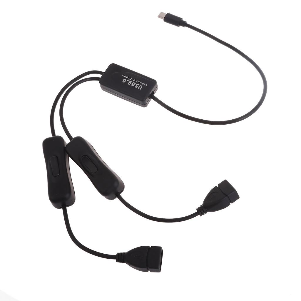 Кабель с переключателями Кабель передачи данных OTG для быстрой зарядки, передачи данных, жестких дисков, концентраторов, смартфонов и планшетов