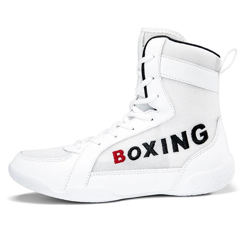 Boxing Boots Men Professional Wear-Resisting Sneakers Sports Training Combat Adult Fitness Athletic Brand Non-Slip Boxing Shoes