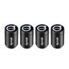 vhndr2 4PCS Aluminum Alloy Tire Valve Caps Wheel Air Valve Dust Cover for Volvo XC60 XC90 S60 V60 XC40 C40 S90 V90 V40 XC70