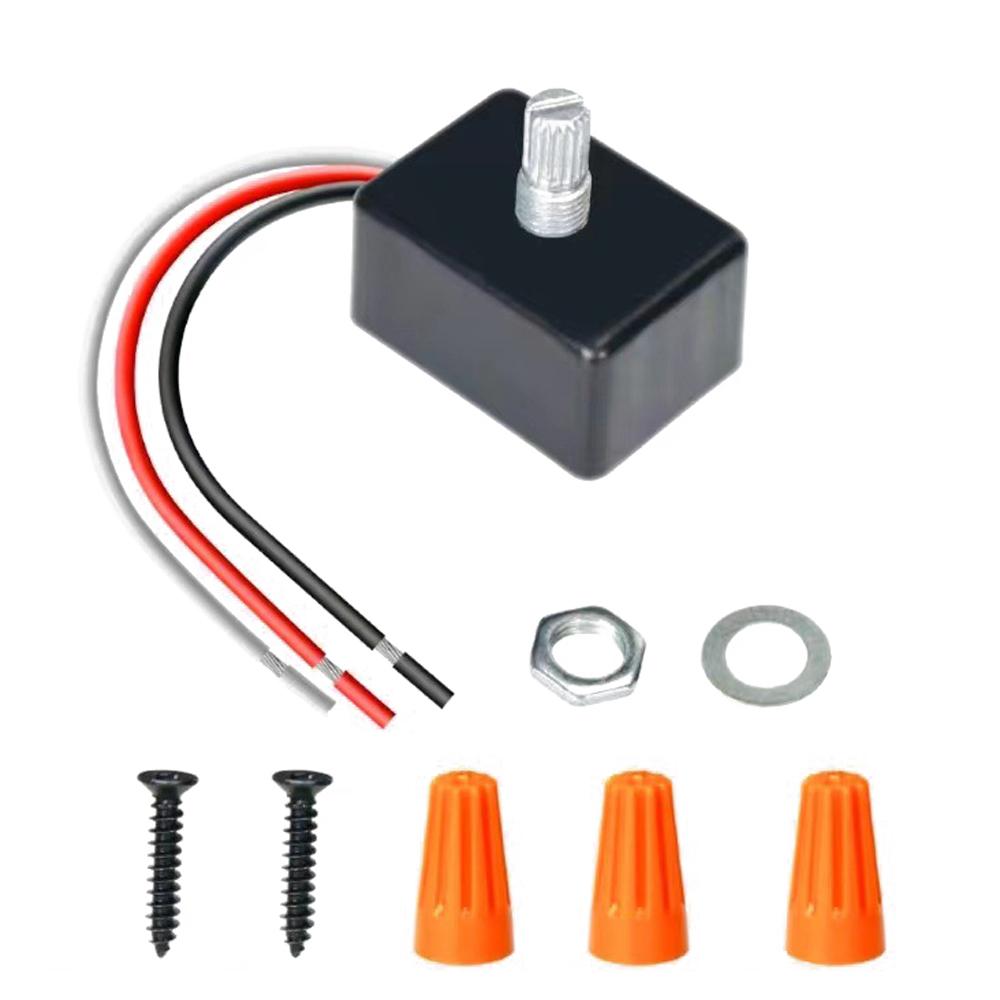 Диммер для каравана, регулятор яркости света 12В 5А, выключатель света, плавный свет, регулируемый переключатель-ручка, портативный диммер