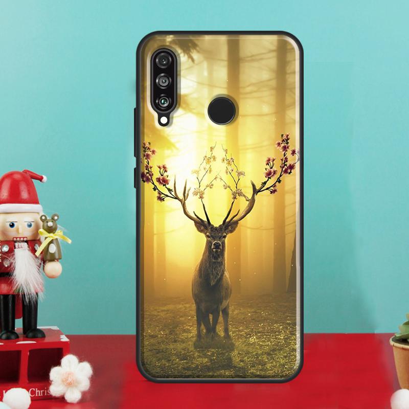 Арт Животное Олень Для Huawei Nova 12i 12s 11i 8i 9 10 SE Y90 Y60 Y70 Y72 Y73 Y61 Y91 P30 P40 Lite P60 Pro Чехол