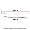 Flexible Stainless Oil Dipstick for Big Block Chevy Engine BBC 396 427 454 496 502