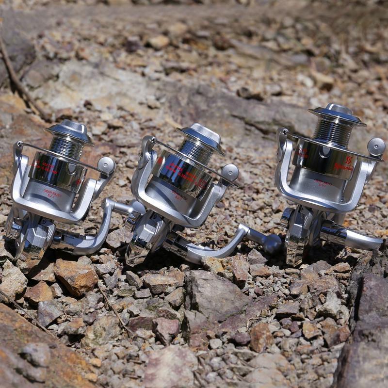 Рыболовные катушки 6 + 1BB Drag Ultra Light спиннинговая рыболовная катушка Карп Форель Пресноводная морская рыбалка