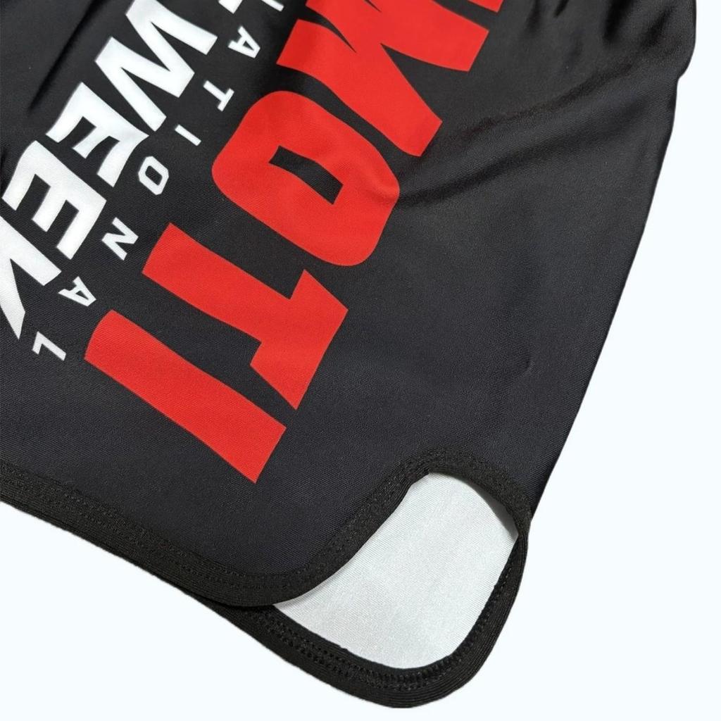 White Tiger Muay Thai Kickboxing Boxing MMA UFC Casual Shorts Gym Sport Unisex Men Women Workout Quick Dry Print Elastic High Waist Training