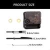 62KD Long Shaft Clock Movement Kits for Wall Clock with Music Note Fork Hands Set