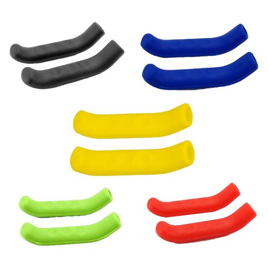 2Pcs MTB Bike Folding Bicycle Brake Lever Handle Protective Cases Silicone Cover