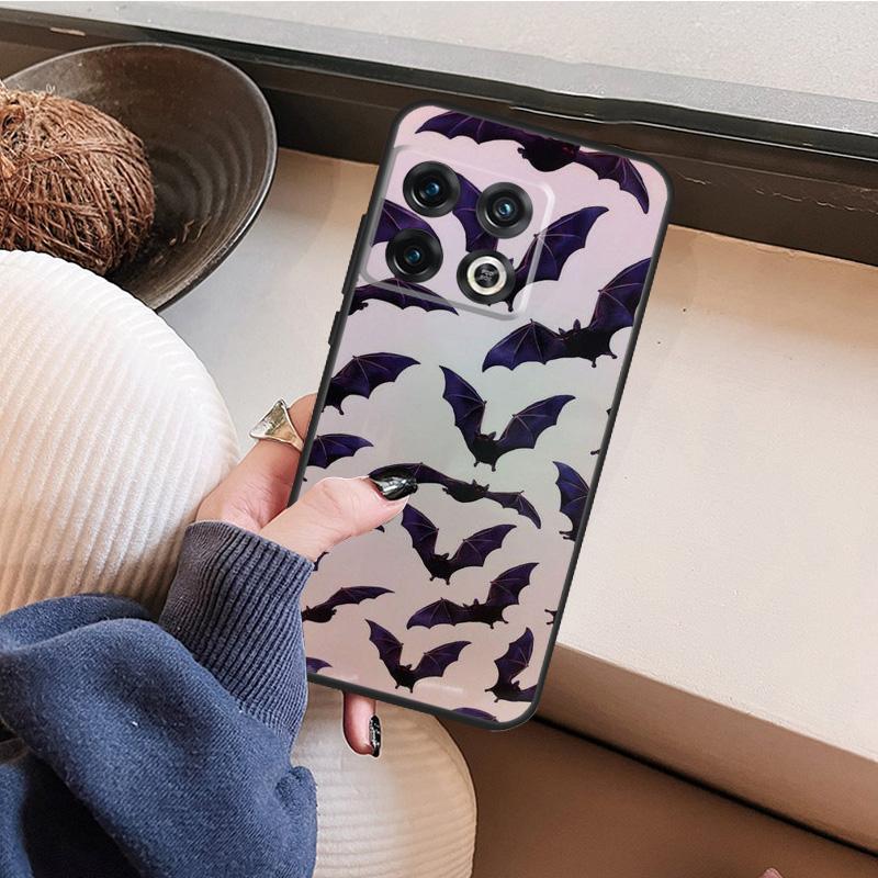 Vampire Bats Full Moon Halloween Phone Case For OnePlus Nord CE 2 3 Lite 2T N10 N20 N30 OnePlus 11 10T 8T 9RT 10R 8 9 10 Pro