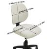 Elastic Jacquard Armchair Seat Cover Anti-dirty Lift Rotating Chair Cover  for Home&Office