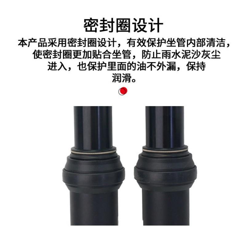 ZOOM Remote Dropper Seat Post Mountain Bike 30.9mm 31.6mm Aluminum Alloy External Internal Cable Routing