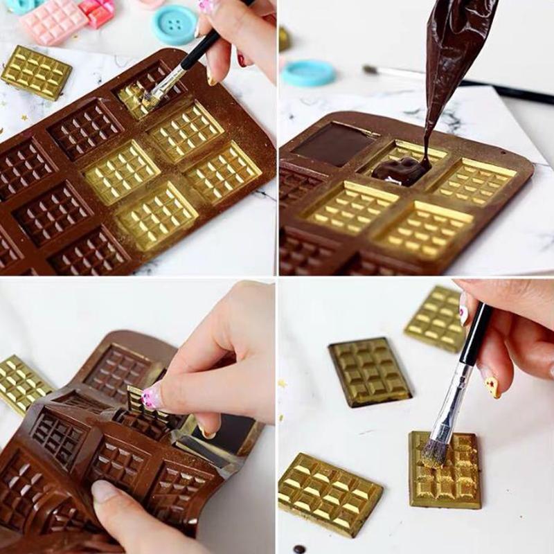 Diy Silicone Chocolate Mould Cake Decorating Moulds Candy Cookies Baking Mold