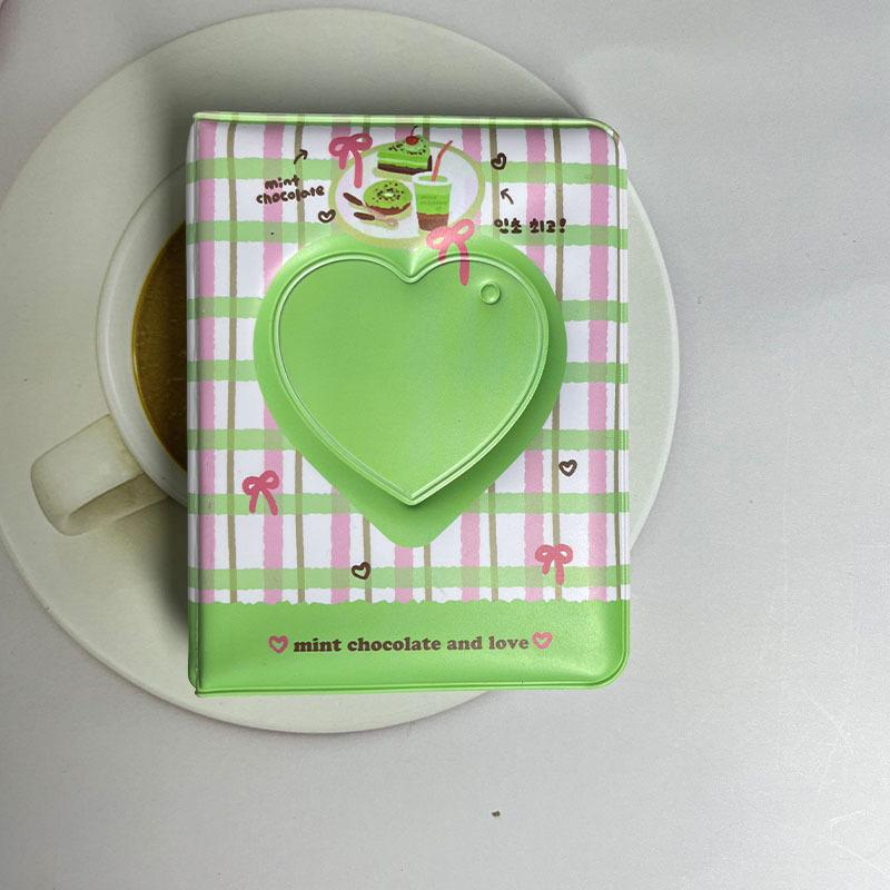 1 шт. Мини 3-дюймовый Альбом Любви Фото Фотокарточка Держатель K-pop Фотоальбом Идол Папка Держатель для Фотокарточек Книжка для Коллекционирования Карточек