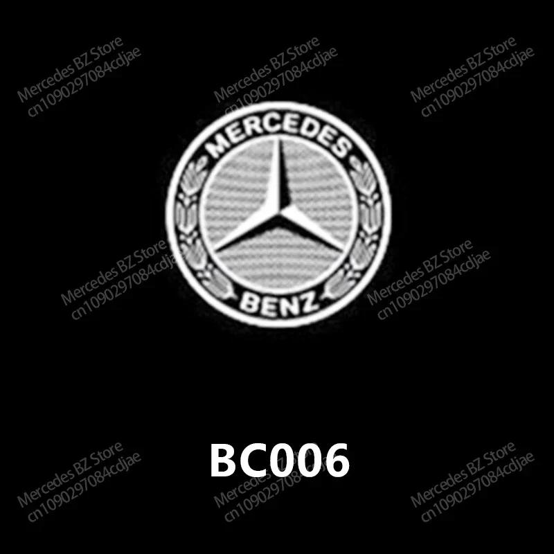 2/4P Car Door Lamp Projector Welcome Step Up Puddle Light For Mercedes Benz W166 GLE C167 B E A C Class W205 W176 W213 GLC X253 vvv1