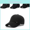 Versatile Men's Summer Sunshade Baseball Cap Featuring Breathable Polyester Fabric In Multiple Colors
