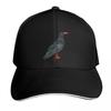 Cornish Chough Baseball Cap Sun Protection Upf 50 Breathable Mesh Back Adjustable Buckle Closure
