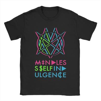 Футболка Mindless Self Indulgence Летняя Хлопковые Футболки Для Мужчин Модный Принт Футболка С Коротким Рукавом Уличная Одежда Футболки