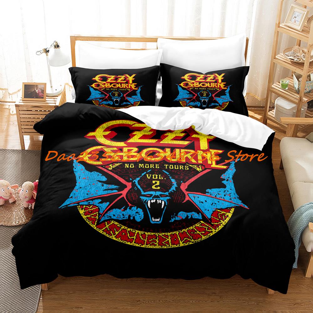 Comforter Ozzy Osbourne Bedding Set Single Twin Full Queen King Size Bed Set Aldult Kid Bedroom s Hip Hop Bed
