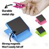 5pcs Fridge Magnets Magnetic Clips Fridge Magnets Metal Clips for Notes & Papers Suitable for Home, Office, and Personal Use