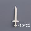 MOC DIY Средневековый Замок Военный Меч Ремень Ножны Пояс Строительные Блоки Фигурки Воина Рыцаря Солдата Аксессуары Кирпичики Игрушка