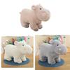 Hippo Toy Plush Stuffed Animal Dolls Sleeping Companion Kids Gifts Birthday