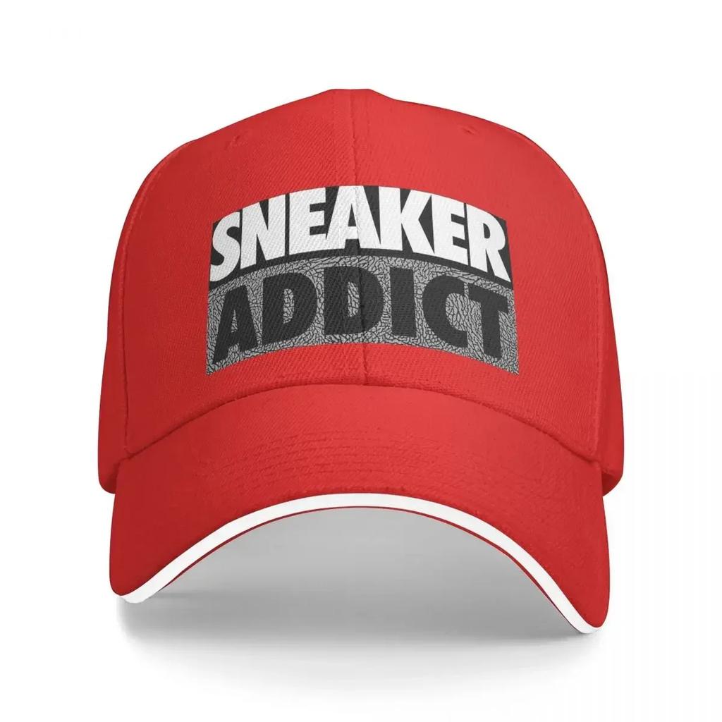 Sneaker Addict Box CeUnisext Cap Casual Baseball Caps Adjustable Hat Hip Hop Summer Unisex Baseball Hats Customizable Polychro