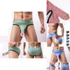 Men Bikini Pouch Briefs Sleeve Penis Sheath Underwear Shorts Underpants Lingerie