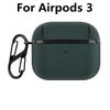 For Airpods 4 Case Waterproof Nylon Plastic Wireless Headphone Cover For Airpods 3 Pro Shell airpods Pro case
