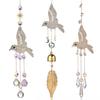 Home Decoration Pendant Hummingbird Sun Catcher Crystal Wind Chime