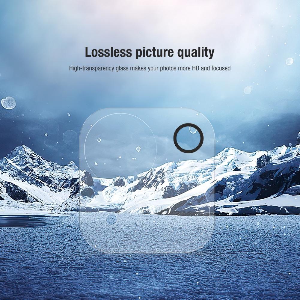 NILLKIN Защитная пленка из закаленного стекла 2 в 1 для iPhone 14 Plus, защитная стеклянная пленка для камеры