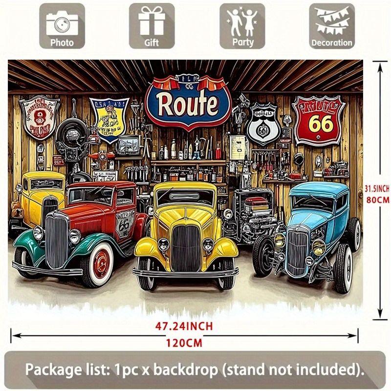 Авангардная автомобильная металлическая художественная картина для декора гаража