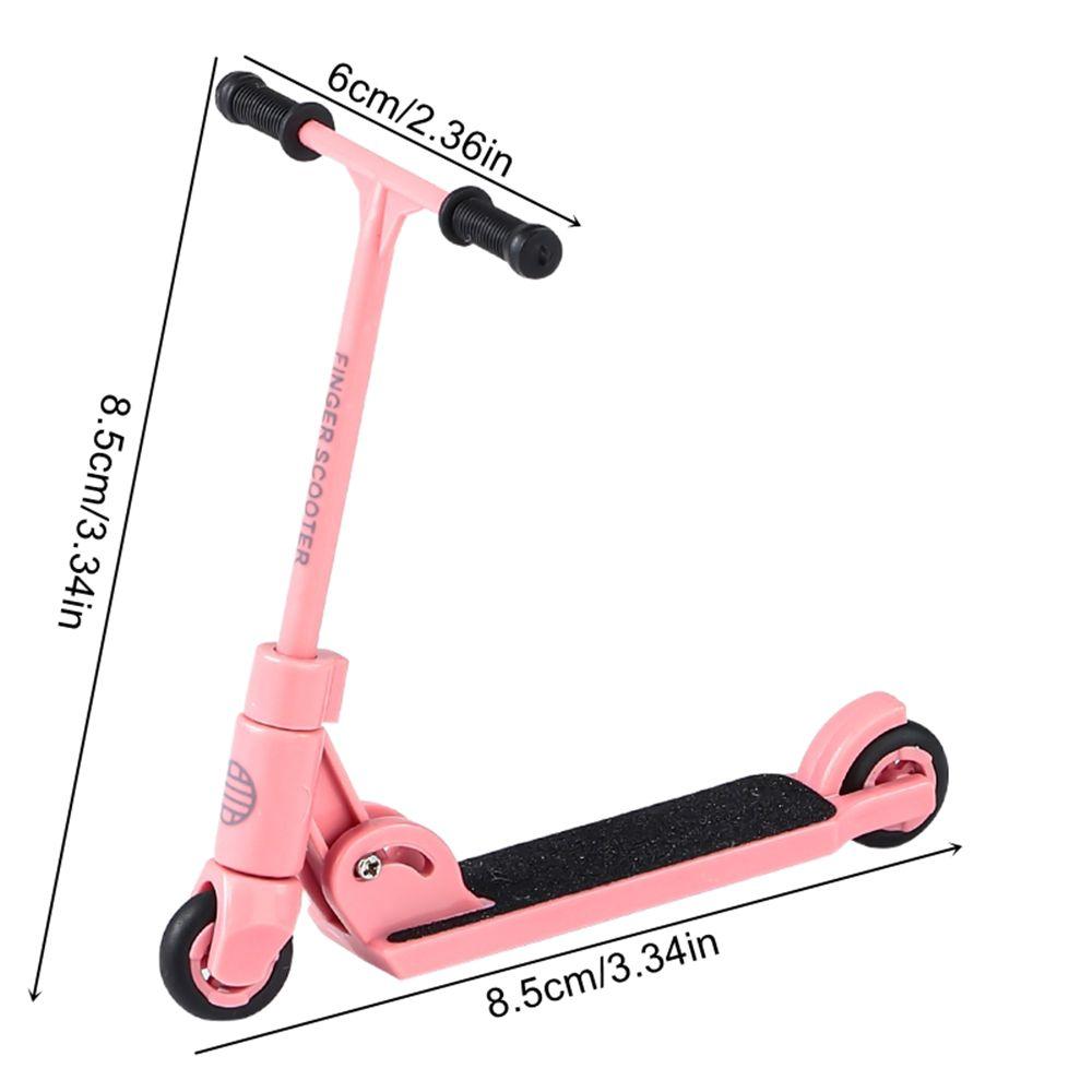 Foldable Finger Scooter Simulation Finger Skateboards Sports Toy Mini Scooter  Children Toy