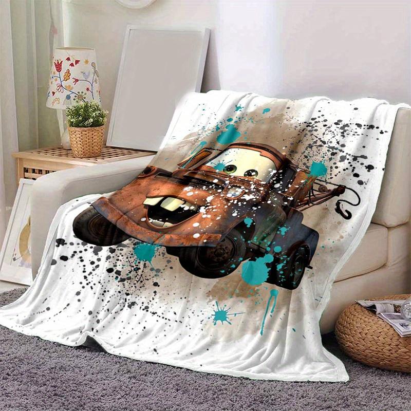 1PC Seasonal Universal Tow Truck Plush Blanket - Perfect for Home Decor, Cozy Blankets, Soft Flannel Throw Blanket, Living Room, Travel, Cam