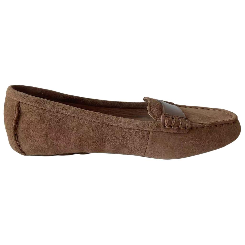 UGG Женские лоферы из овчины Adrien Коричневые 1020125-CHE