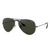 Ray-Ban Metal Round Frame Grey Aviator Sunglasses for Men