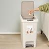 Yousheng Garbage Can Durable Construction Large Capacity Wide Opening Easy To Clean Trash Can Waste Bin with Stepping Pedal