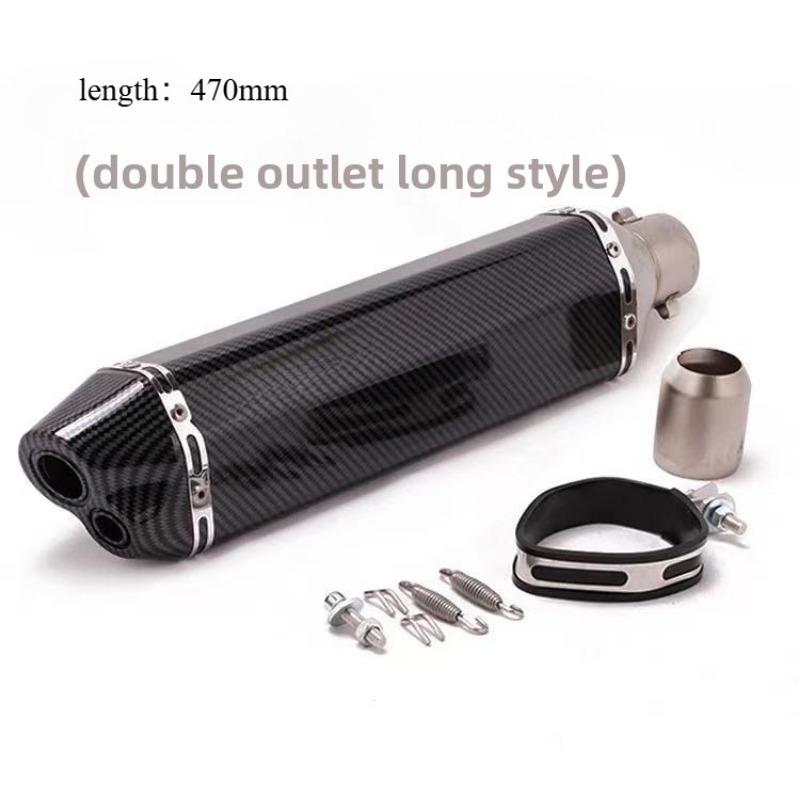 Для Kpr150 Horizon 350r3r25 Gsx Ninja250z400 Huanglong 300 Модифицированная Маленькая Шестигранная Выхлопная Труба Модель Универсальные Модификационные Детали