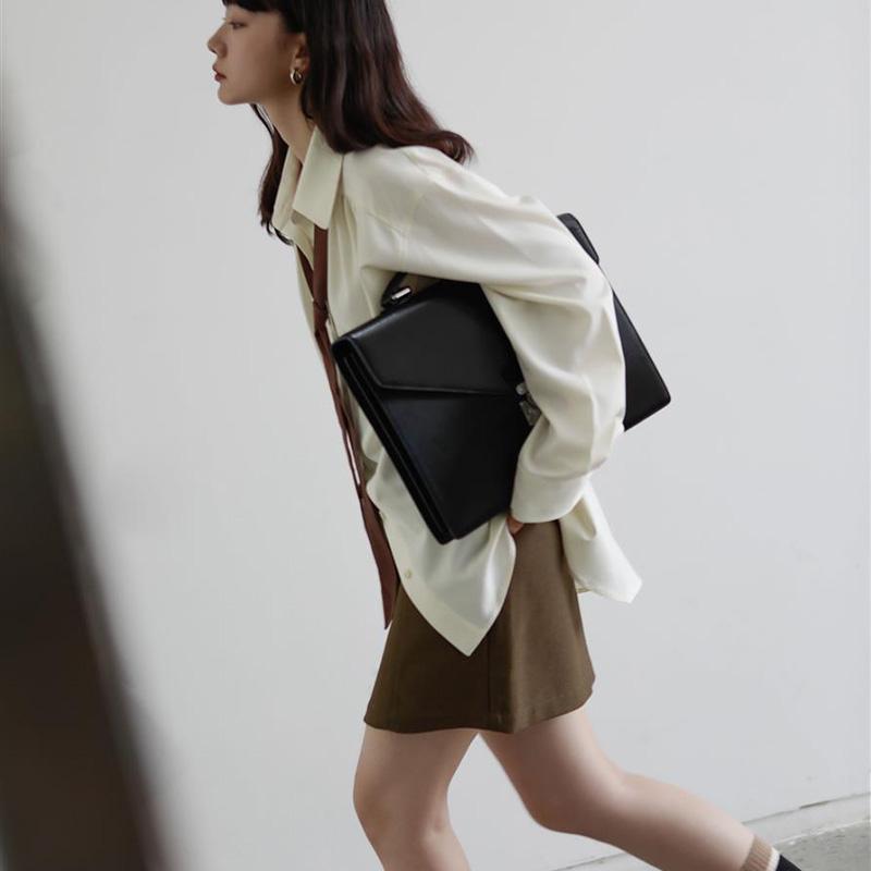 Винтажные женские блузки в стиле Харадзюку, шикарные базовые рубашки с длинными рукавами в корейском стиле и галстуком, свободные Эстетические женские повседневные рубашки в стиле ретро